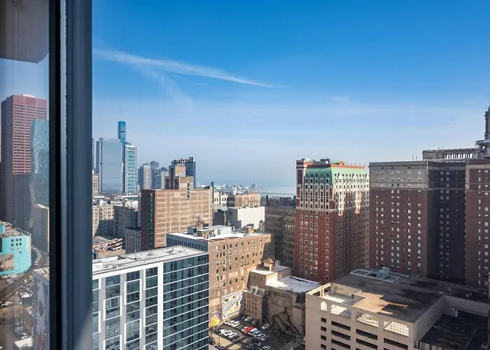 Apartamento Downtown Penthouse Views Gym, Parking #1 Chicago